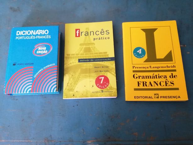 3 livros francês