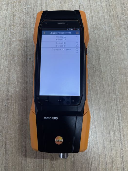 Testo 300 / газоаналізатор Тесто для O2, CO