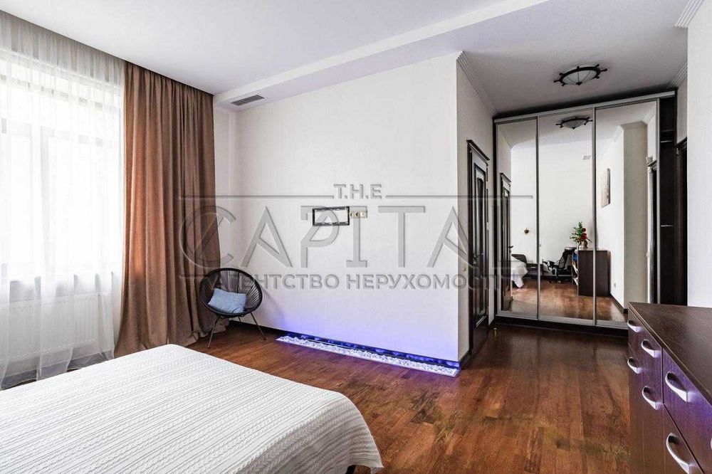 3-этажный Дом (500м2) 30 соток, с шикарным бассейном, Лесники