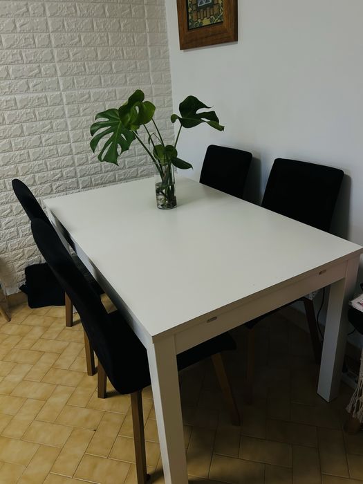 4 Cadeiras de veludo