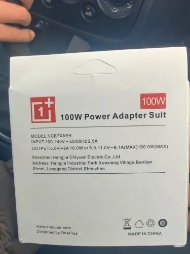 Nowa ładowarka 100w supervooc do One Plusa z kablem box