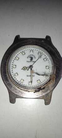 Stary zabytkowy zegarek naręczny Hollywood country club polo 1988