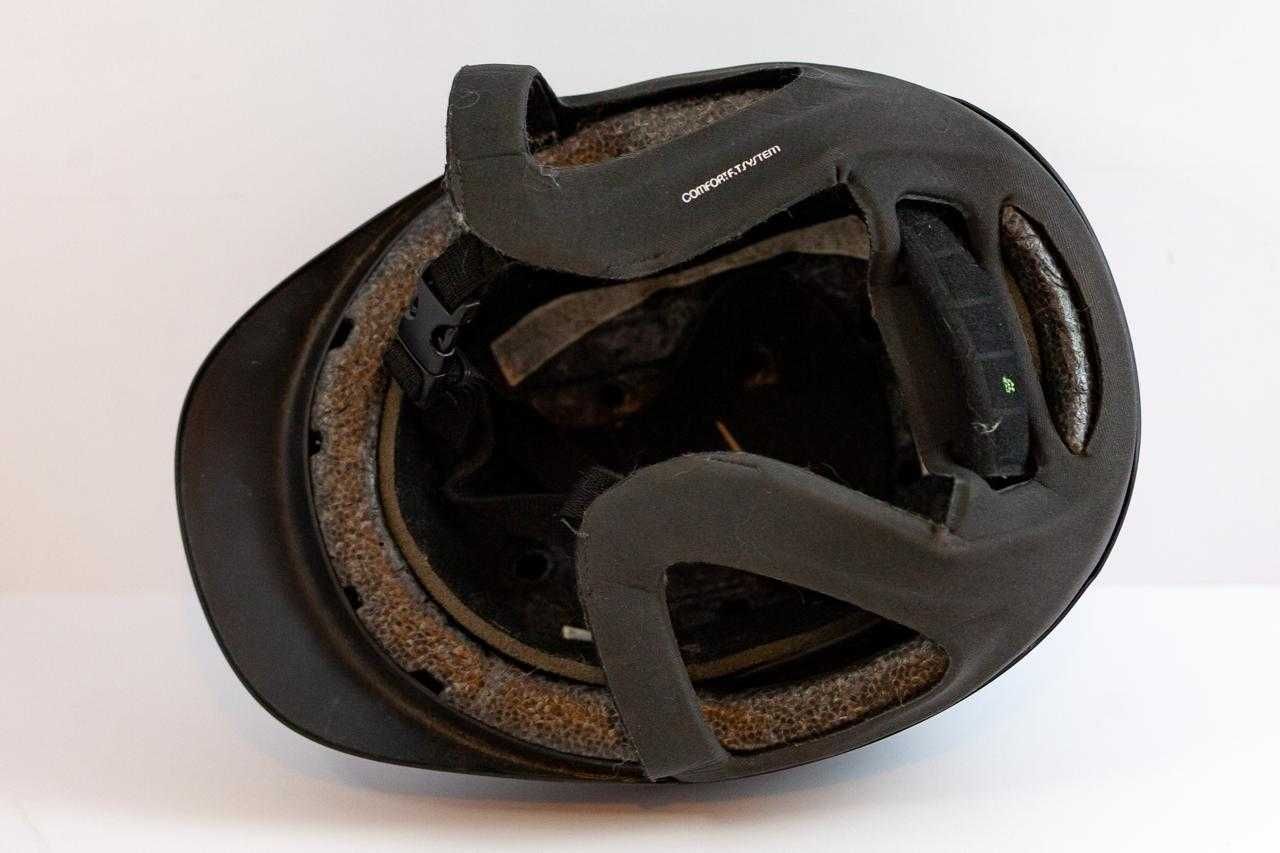 Kask jeździecki Fouganza Safety Black 53-55cm