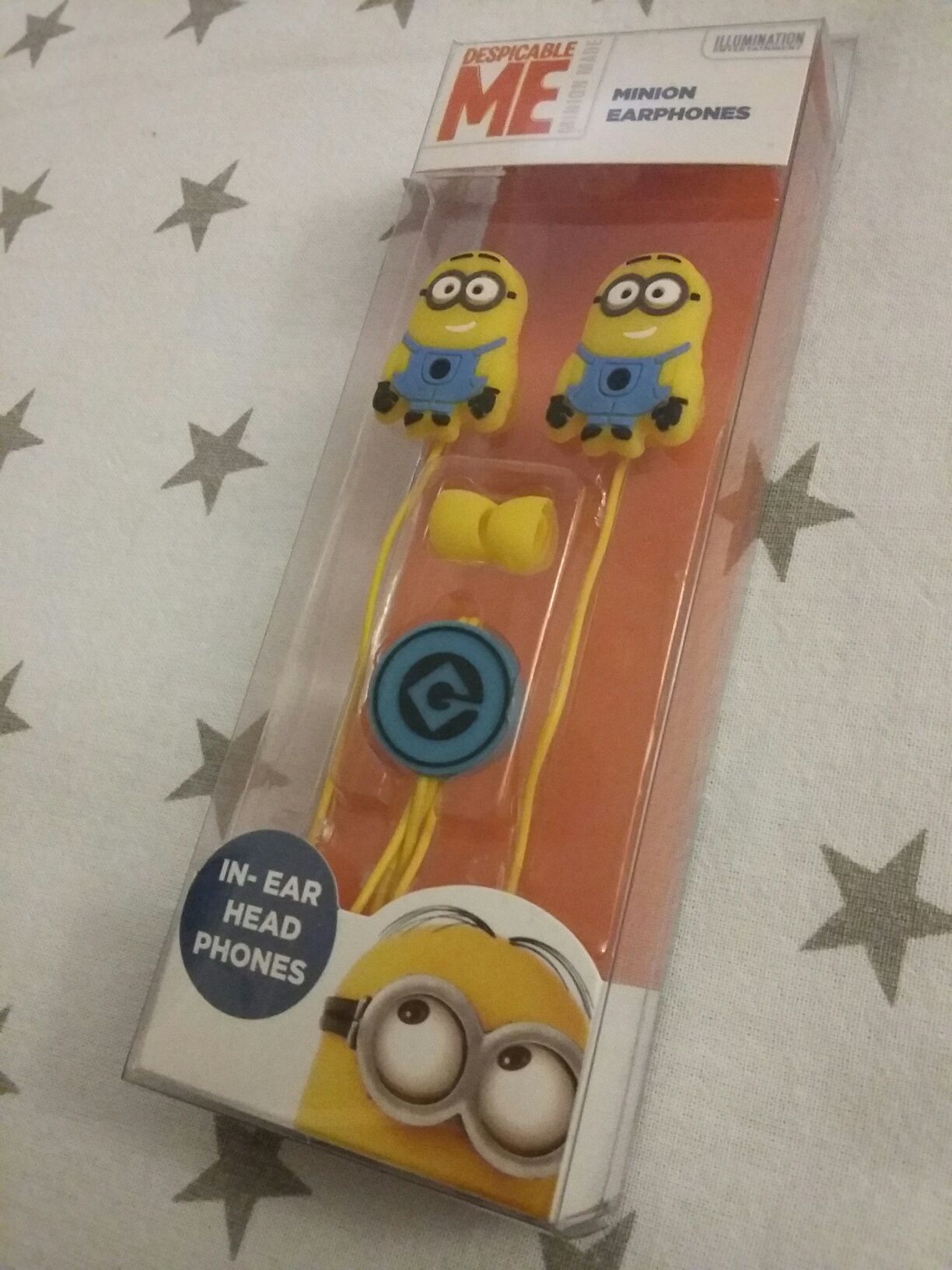 NOWE słuchawki douszne Lazerbuilt Minions Dave Minionki