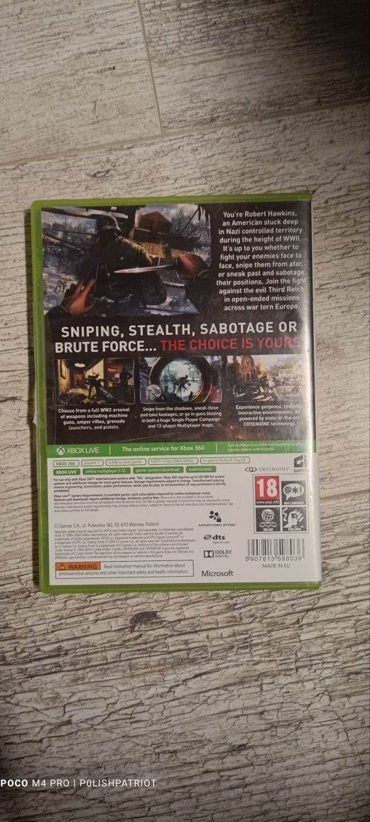 Enemy front Xbox 360