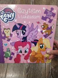 My Little Pony Czytam i układam, Książka i puzzle w 1