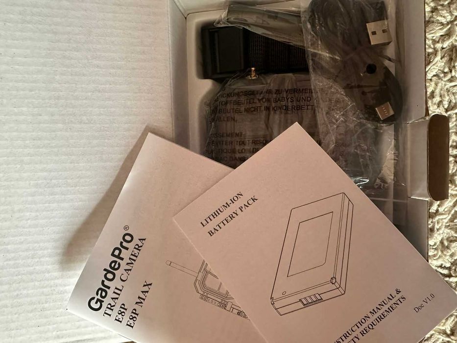 GardePro E8P  Max kamera