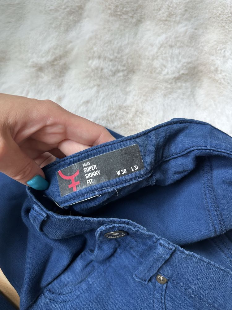Spodnie dżinsowe skinny jeans fit L 40