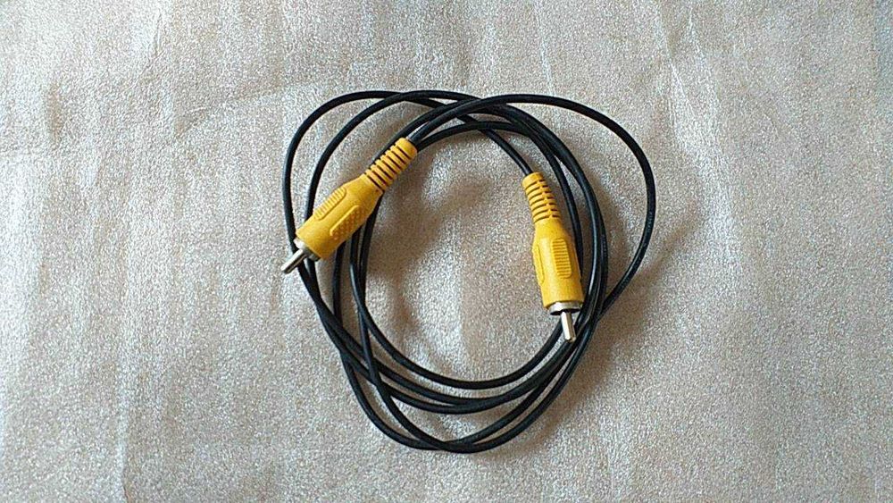 Cabos, SCART 21 pinos, S-video, audio e video RCA