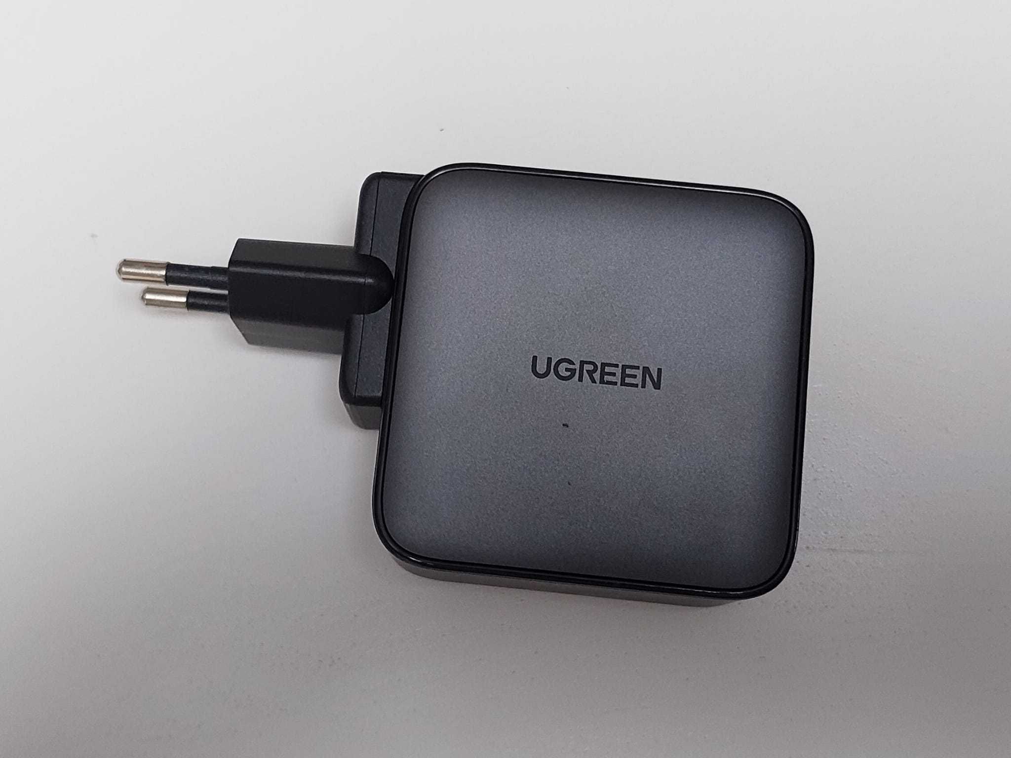 Szybka ładowarka sieciowa 65W GaN USB / 2xUSB C