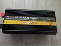 Инвертор Powermaster Pwr3000-12 12 В, 2500 Вт, модифицированный