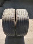 245/45R19 Dwie używane opony letnie Dunlop