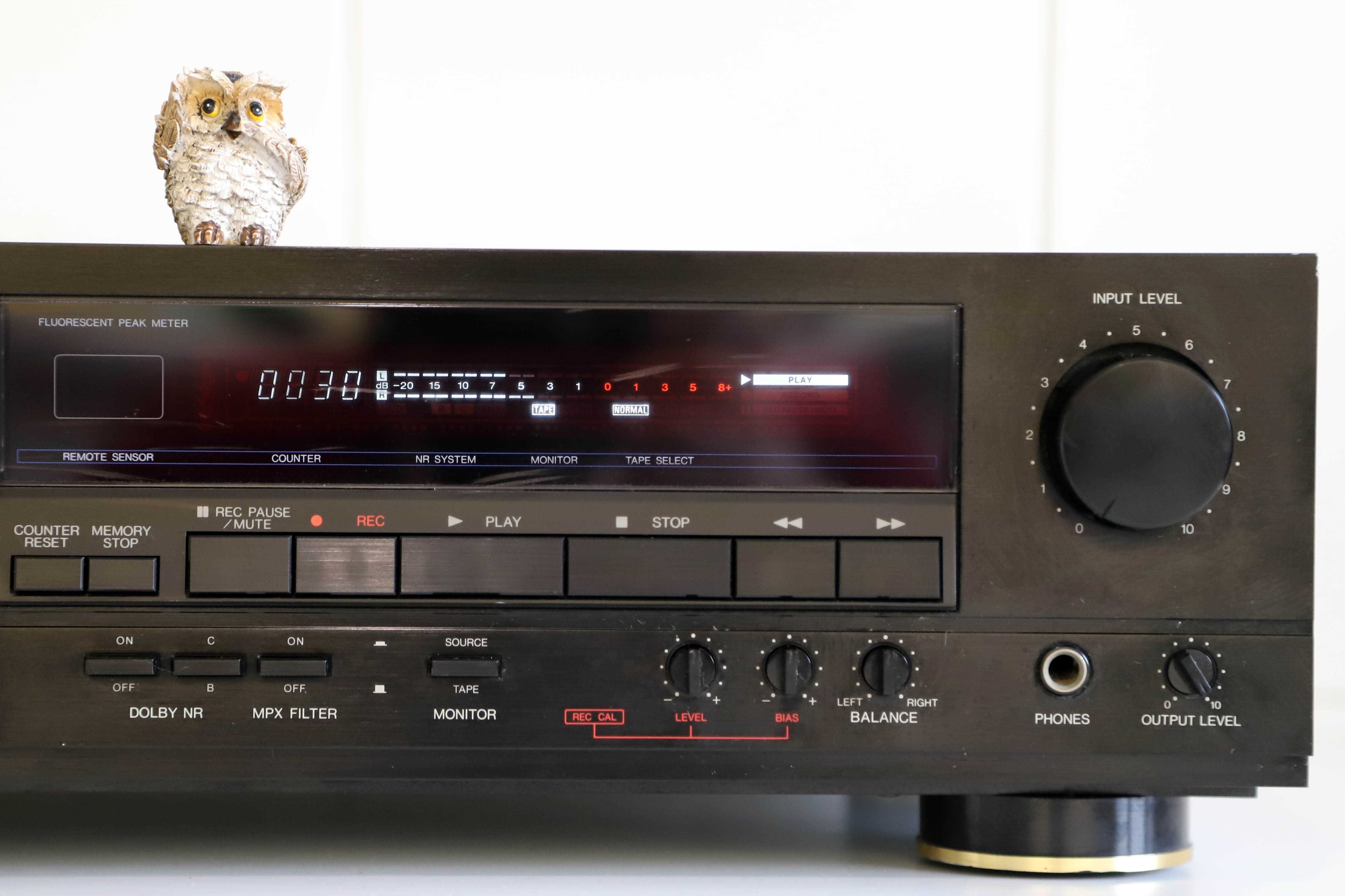 Denon DR-M34Hx Tape Deck Cassetes 3 cabeças C/ comando