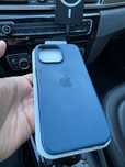 Capa original iphone 15 pro max azul (usada)