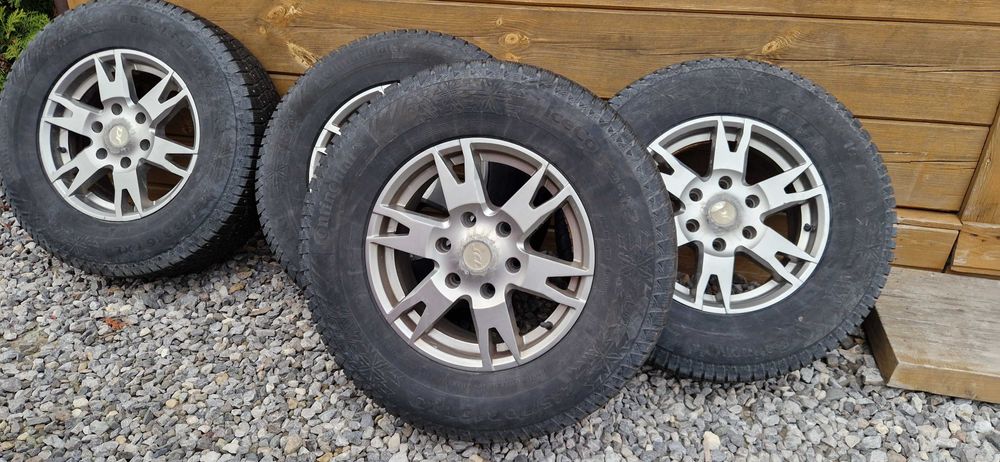 Koła zimowe M+S 6x139,7 245/70R16 Continental Suv Alufelgi Okazja!