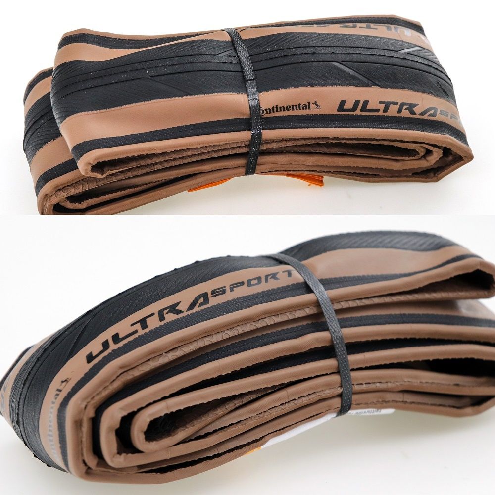 Покрышки Continental Ultra Sport 3 Black, Brown 25/28 mm