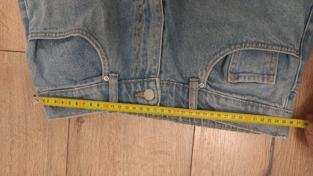 Jeansy jogger damskie cropp r. 36