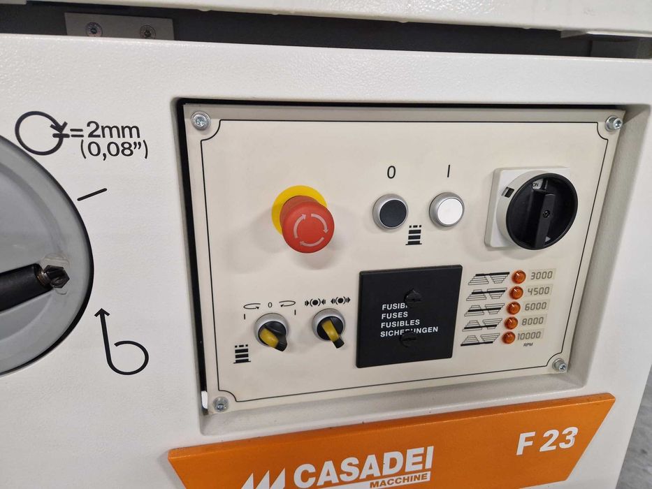 Frezarka dolnowrzecionowa CASADEI F 23 Z POSUWEM JAK NOWA!