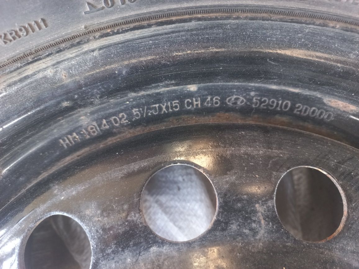 Колесо в сборе 195/65 r15 4x115 91Н