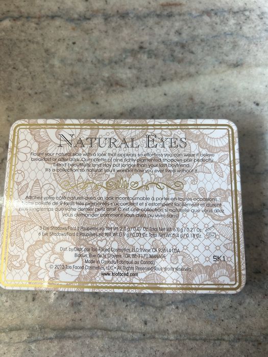 Paleta Natural Eyes Too Faced Nowa