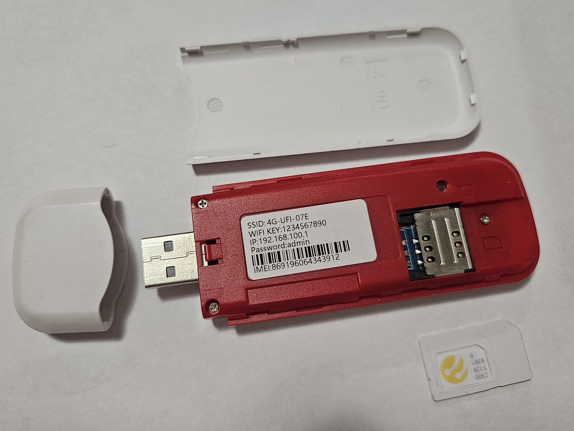 Портативний 4G LTE USB Wi-Fi Модем Роутер