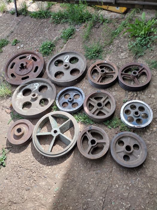 Szajba , koło pasowe, różne