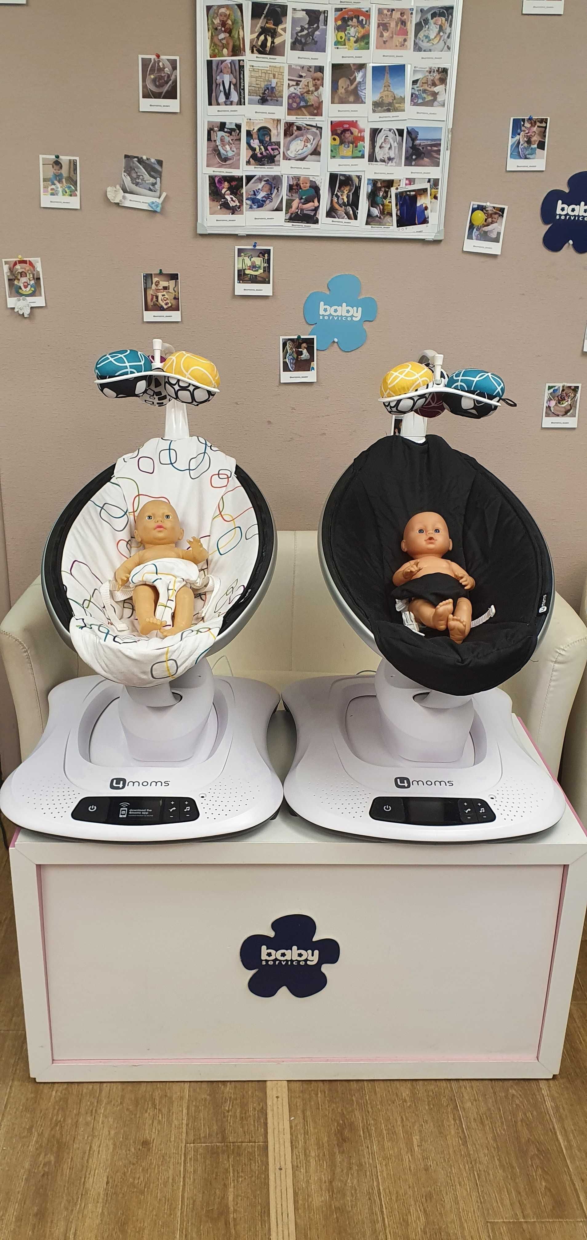 Заколисуючий центр 4MOMS MamaRoo 5.0 прокат оренда Харків