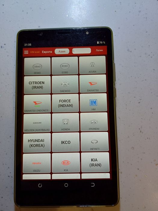 Комплект автодіагностики THINDIAG  +  Планшет