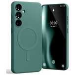 Mercury Magsafe Semi-Silicone Samsung S24 Fe S721 Zielony /Green