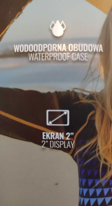 Kamera sportowa Forever. Full HD. Wodoodporna