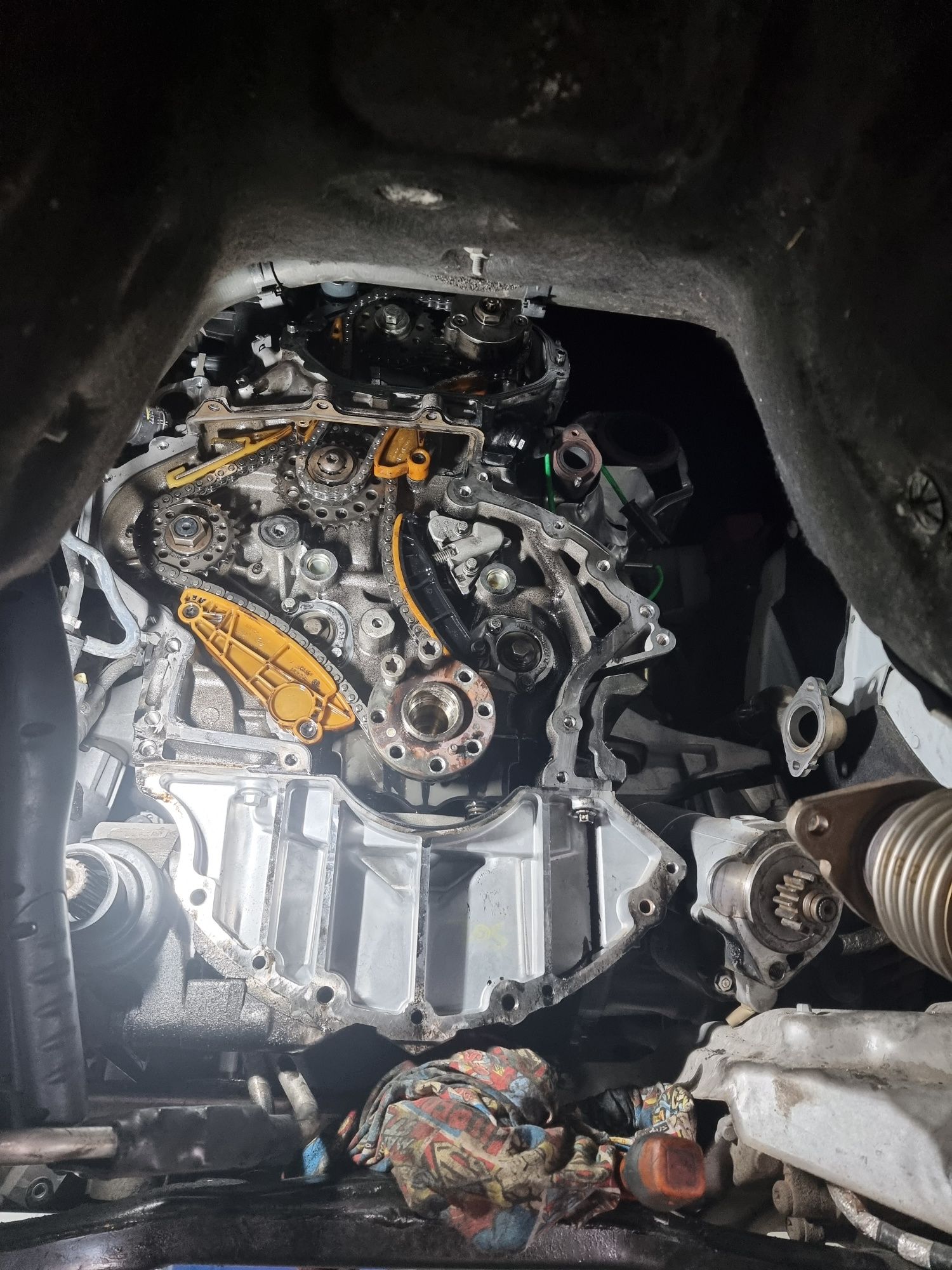 wymiana serwis rozrzad jaguar land rover  2.0d