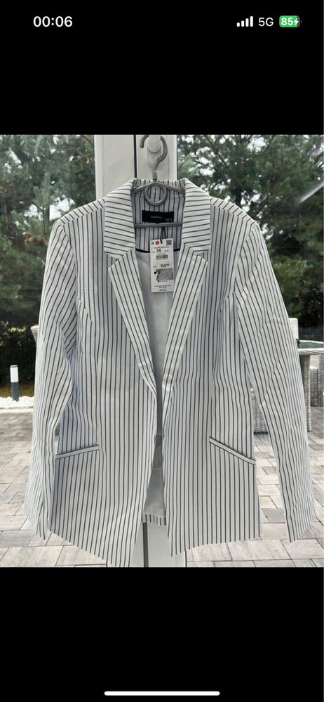 Oversize elegancka marynarka nowa z metką