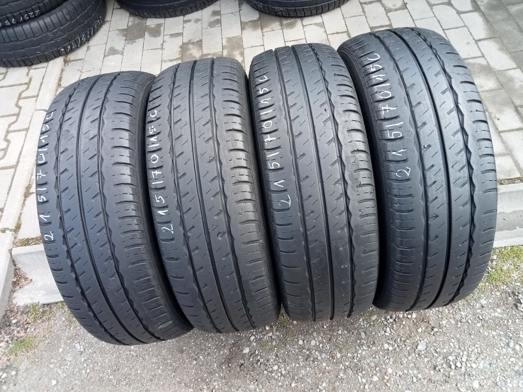 4x Opony Używane Letnie 215/70R15C Laufen