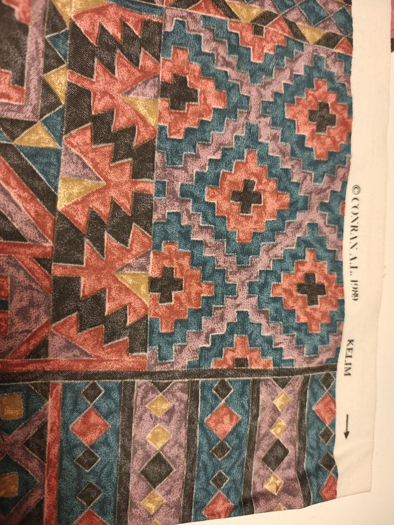 Materiał tkanina bawełna z elastanem wzór
