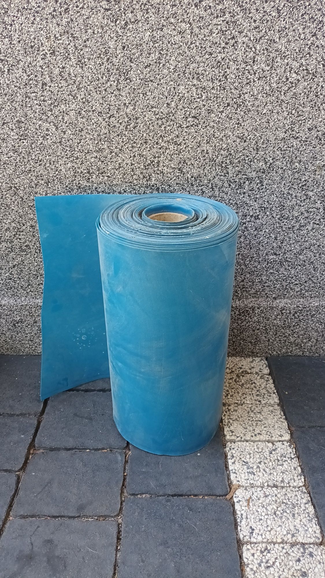 Folia kablowa niebieska