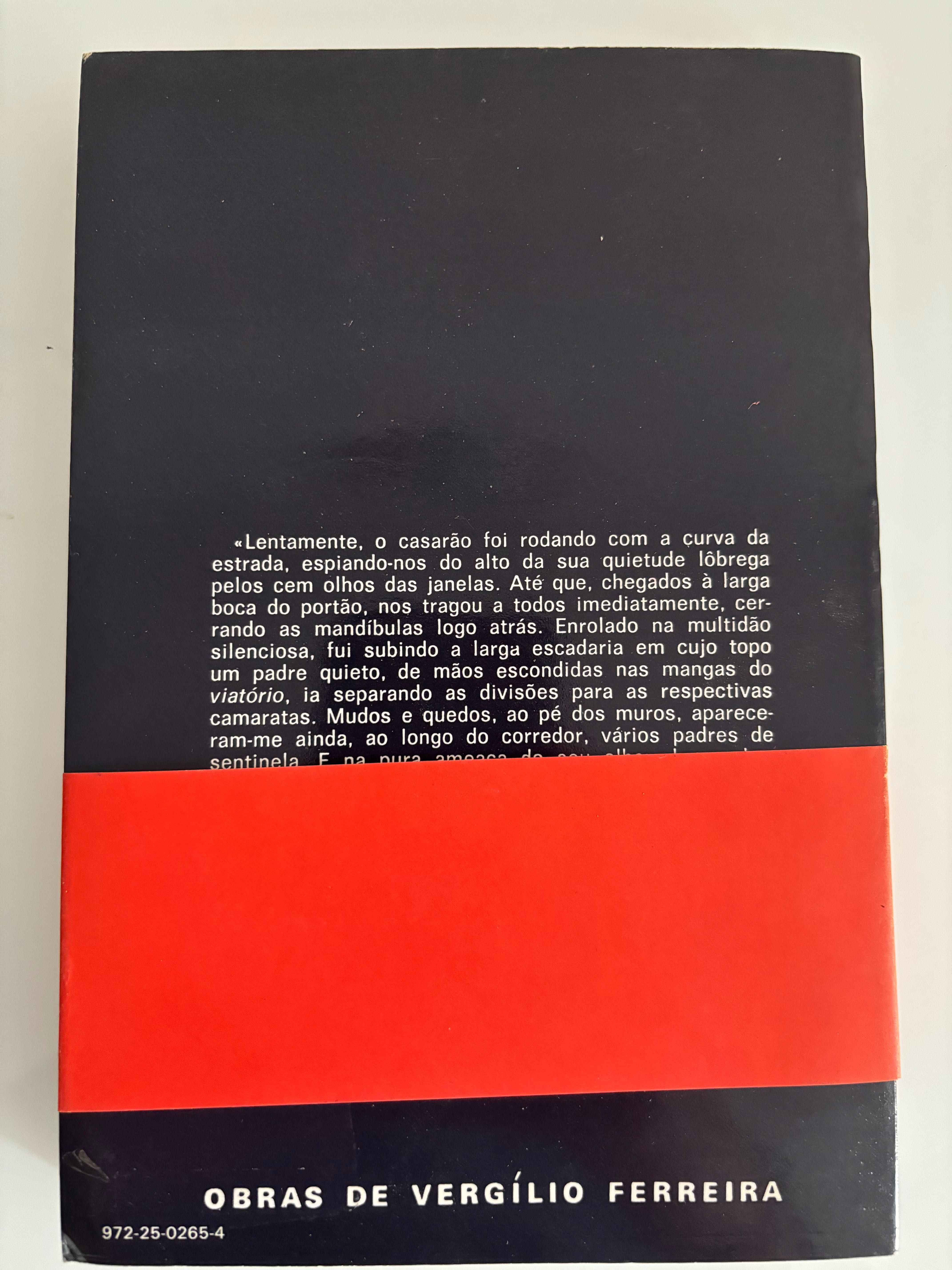 Livro “Manhã submersa” - Vergílio Ferreira