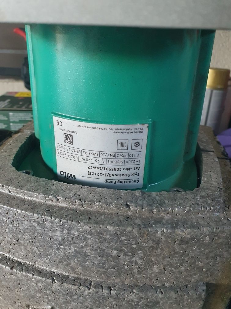 Pompa obiegową stratos 40/1-12 Wilo