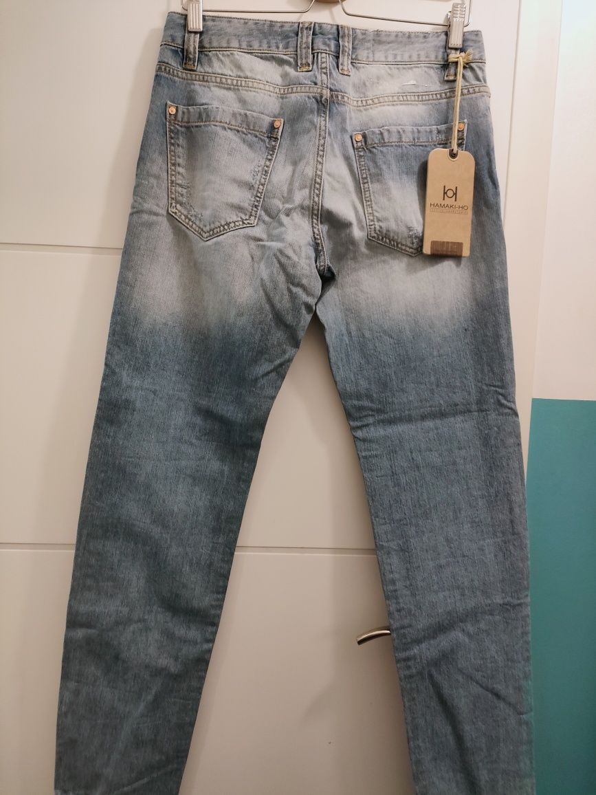 Spodnie męskie jeansy rozmiar 46