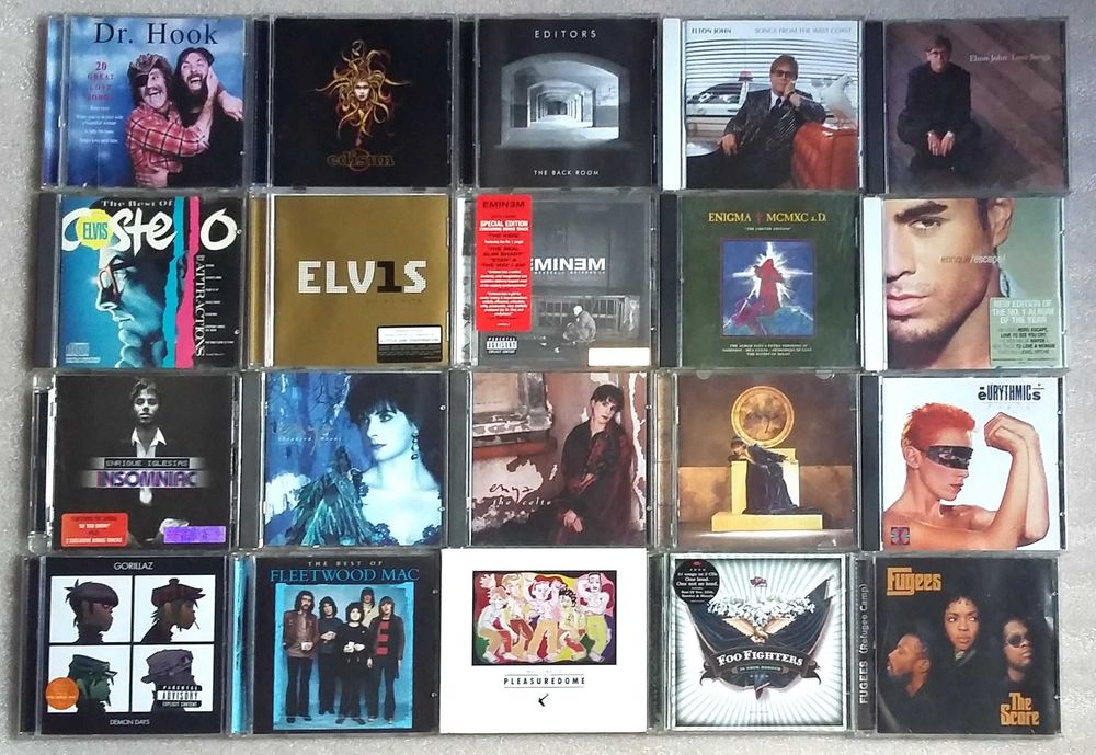 Vários CDs de Musica  de  A a P