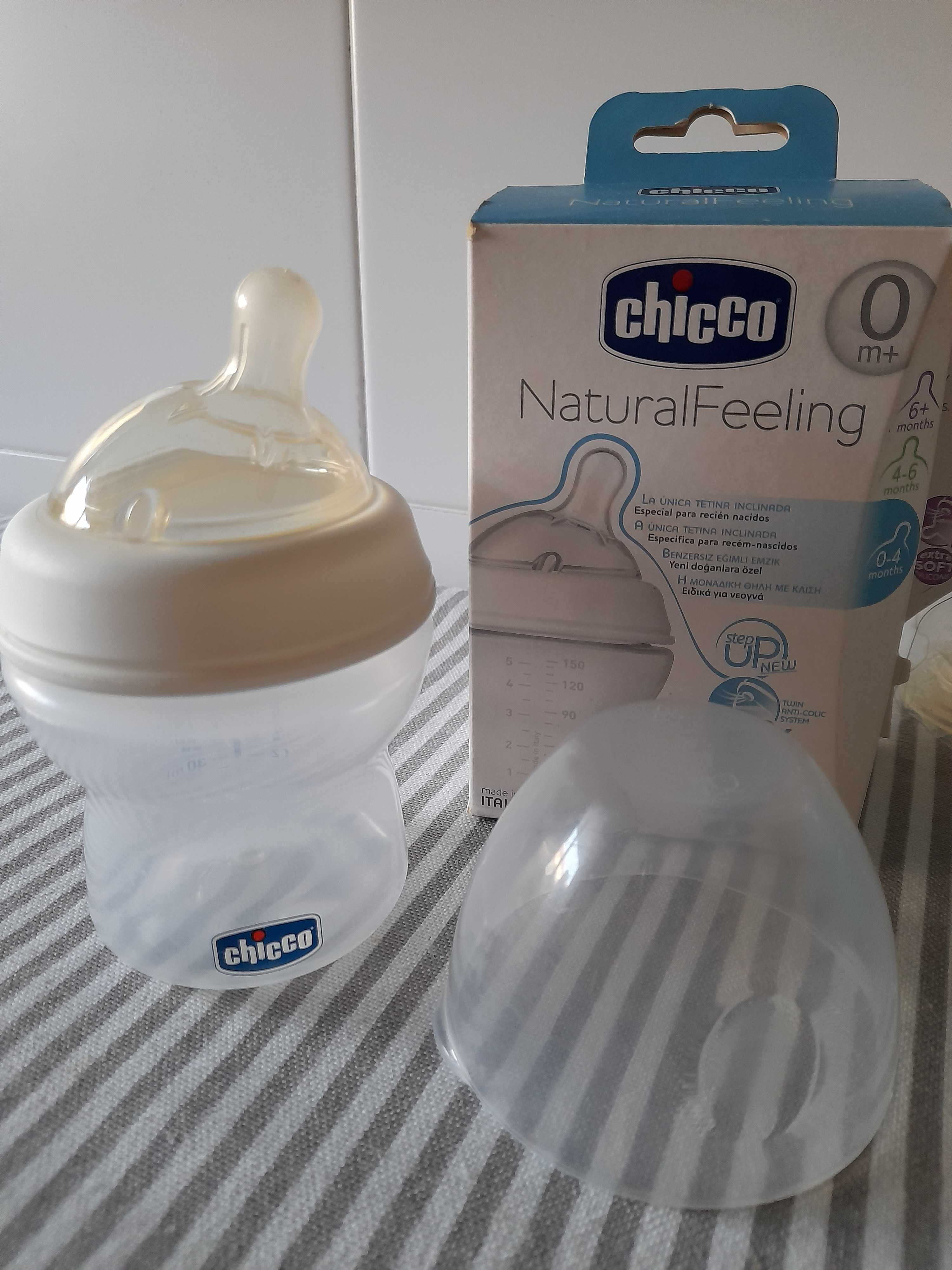 Biberão Chicco + doseador leite