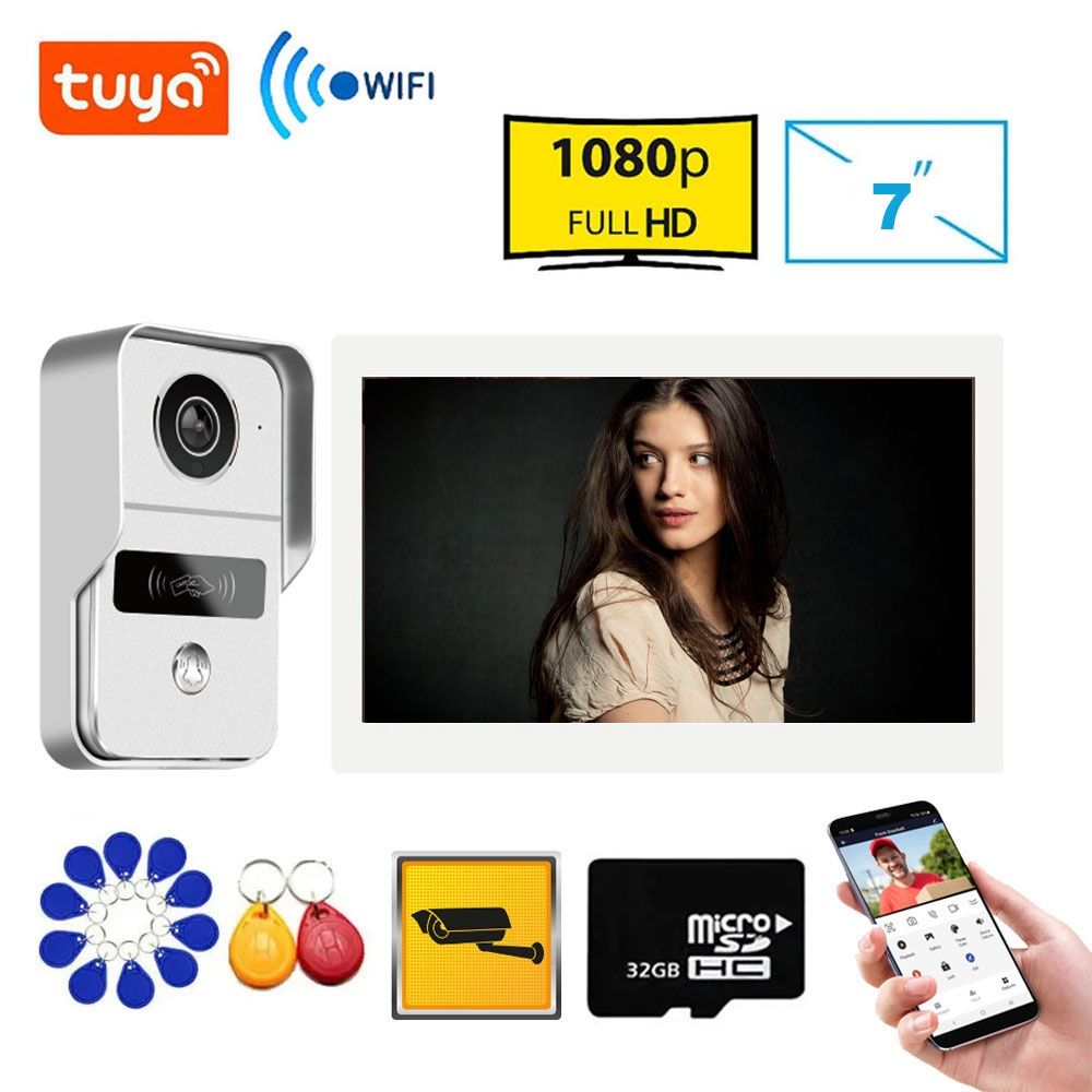 Відеодомофон Tuya Smart домофон