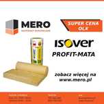 WEŁNA MINERALNA ISOVER Profi-mata 0,035 - 10cm / 15cm / 20cm