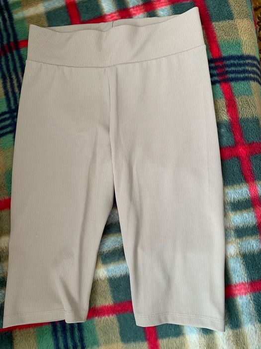 Велосипедки в рубчик бежеві розмір М