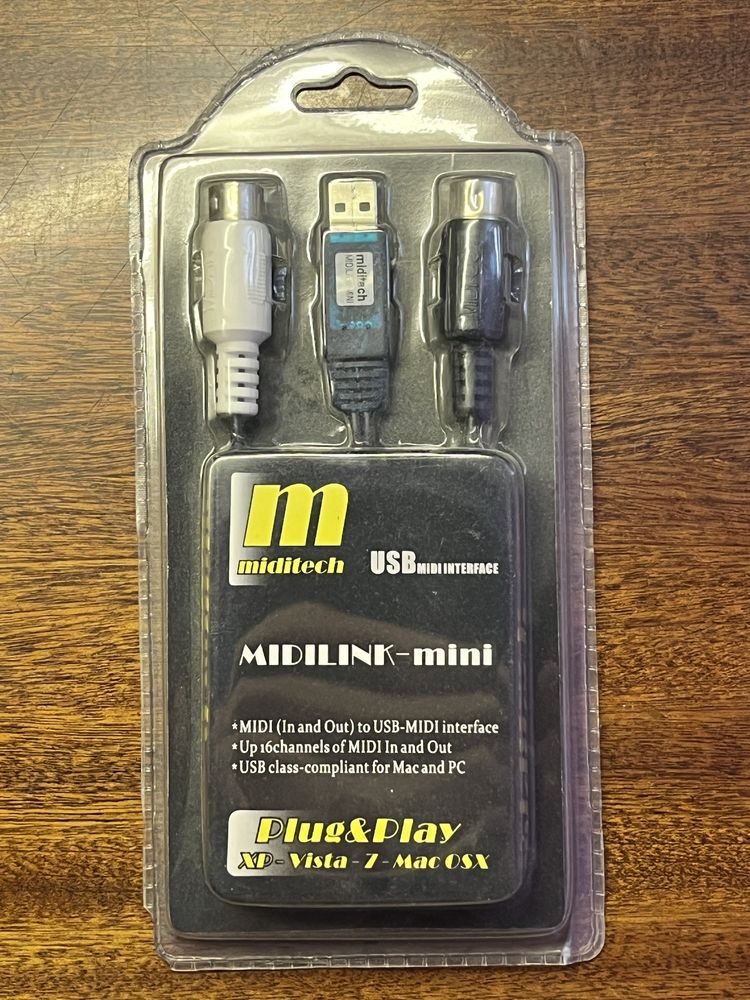MIDI - USB перехідник інтерфейс