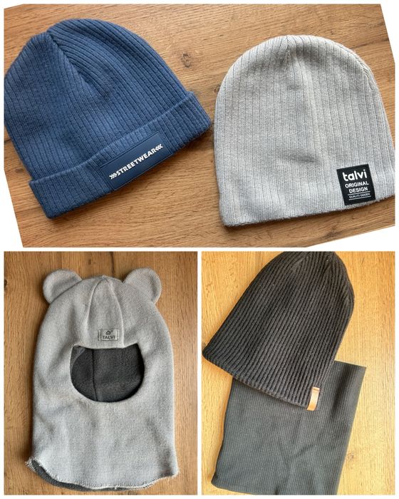 Kombinezon zimowy Ocieplany Sinsay 110 + 4 czapki gratis