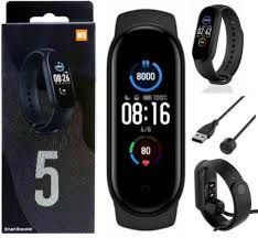 Smartwatch M5 inteligentna opaska pomiar ciśnienia pulsoksymetr sen