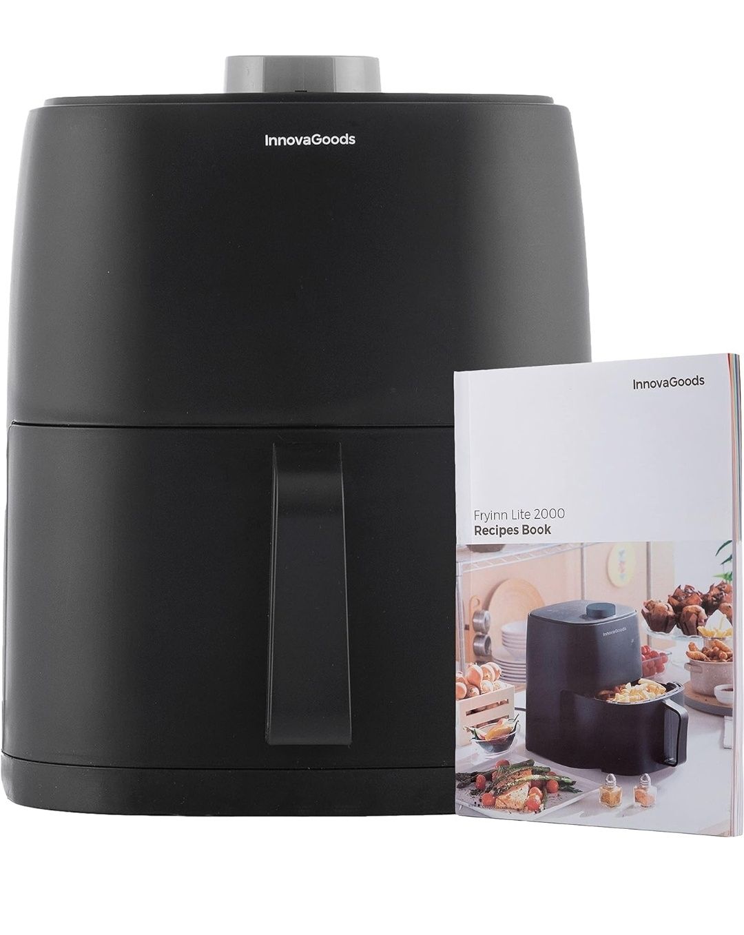 Frytkownica Bezolejowa InnovaGoods Fryinn Lite 2000 Czarny 1200W 2 L