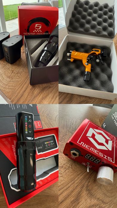 Maquinas para tatuar e acessorios