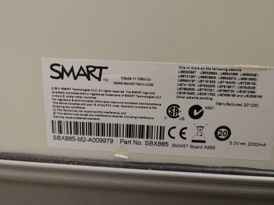 Tablica  szkolna smart board 800  Dvit