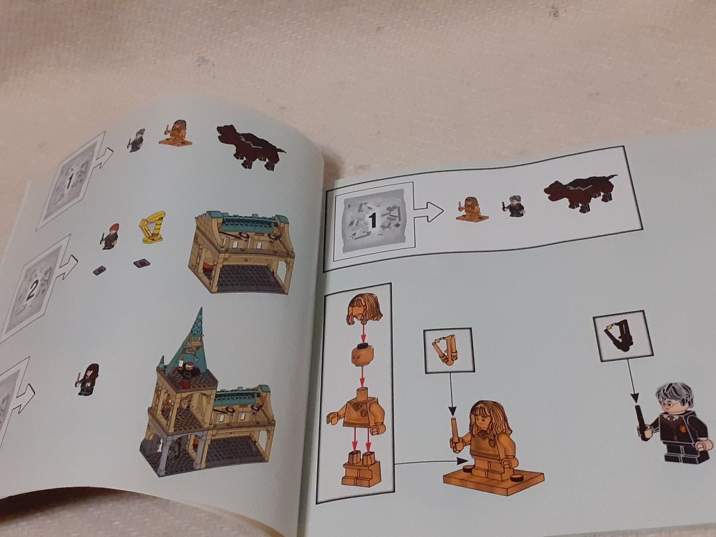 Lego Harry Potter 76387 - Hogwarts: spotkanie z Puszkinem - instrukcja
